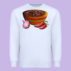 Chilli Con Carne Premium Sweatshirt Designed By Adodesignshop