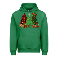 Emerald Mexican Christmas trees Urban Hoodie - NancyCooperArtShop