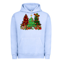 Pigment Grape Ice Mexican Christmas trees Urban Hoodie - NancyCooperArtShop
