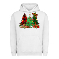 Pigment Lunar Rock Mexican Christmas trees Urban Hoodie - NancyCooperArtShop