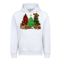 White Mexican Christmas trees Urban Hoodie - NancyCooperArtShop