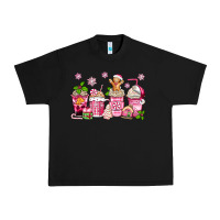 Black pink christmas coffee cups Urban Heavy Tee - Zillion Design Studio