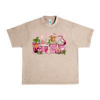 French Oak pink christmas coffee cups Urban Heavy Tee - Zillion Design Studio