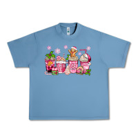 Pebble Blue pink christmas coffee cups Urban Heavy Tee - Zillion Design Studio