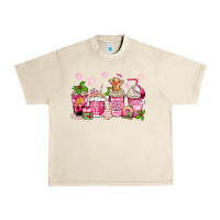 Sandshell pink christmas coffee cups Urban Heavy Tee - Zillion Design Studio