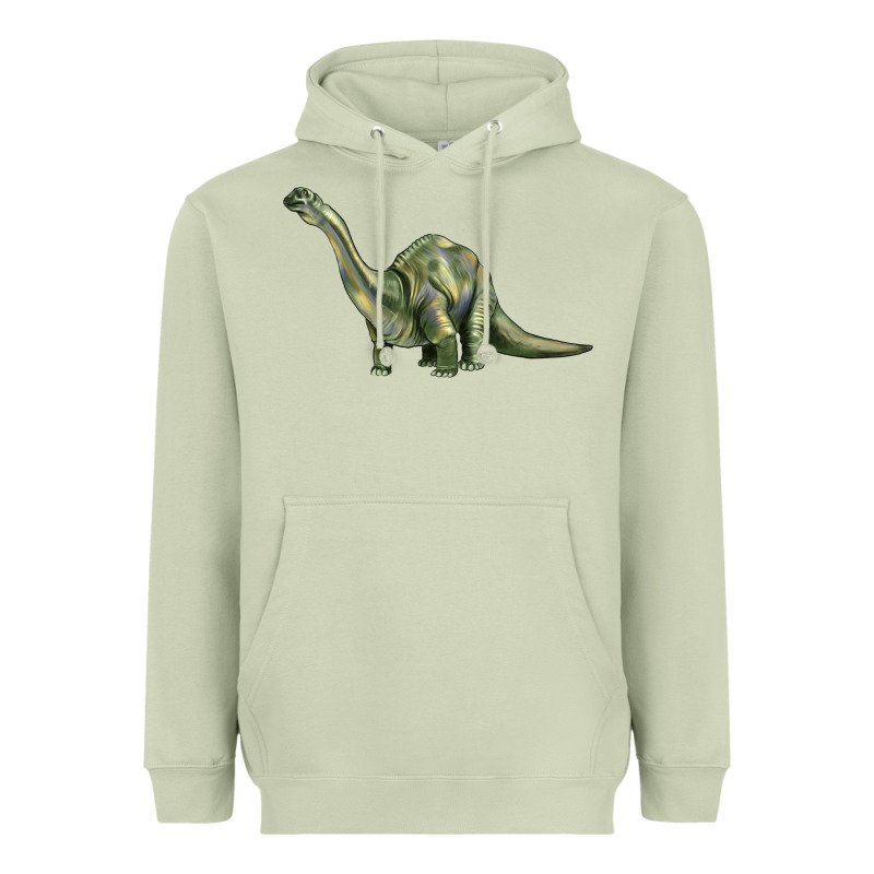 Dinosaur Brontosaurus Heavyweight Hoodie by Artiststas | Teevron
