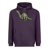 Plum dinosaur brontosaurus Heavyweight Hoodie - Artiststas