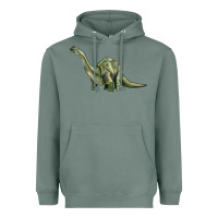 Sage dinosaur brontosaurus Heavyweight Hoodie - Artiststas