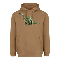 Toasted Coconut dinosaur brontosaurus Heavyweight Hoodie - Artiststas