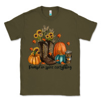 Army Green pumpkin spice everything Classic Tee - RanaPortraitStore