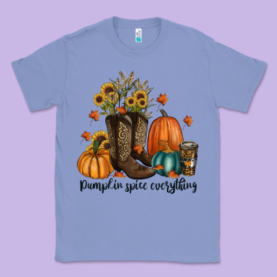 Pumpkin Spice Everything Classic Tee Designed By Ranaportraitstore