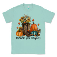 Seafoam pumpkin spice everything Classic Tee - RanaPortraitStore