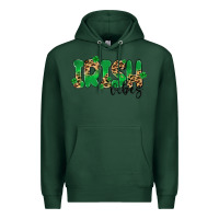 Sports Green ırısh vibes Premium Hoodie - MaliasSmallBusiness