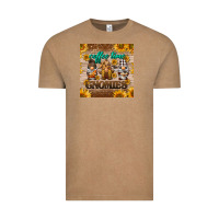 Coffee Time Gnomies Mug Coaster Vintage Tee | Teevron