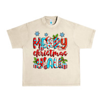Merry Christmas Y'all Urban Heavy Tee | Teevron