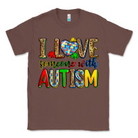 Chestnut i love someone with autism Classic Tee - Zillion Design Studio