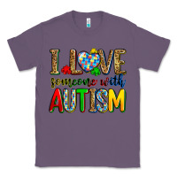 Lavender i love someone with autism Classic Tee - Zillion Design Studio