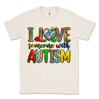 Natural i love someone with autism Classic Tee - Zillion Design Studio