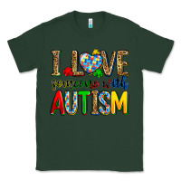 Sports Green i love someone with autism Classic Tee - Zillion Design Studio