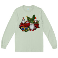 Matcha christmas gnomes with truck Long Sleeve Tee - RanaPortraitStore
