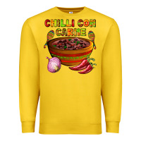 Lemon chilli con carne  with chilli pepper Premium Sweatshirt - AdoDesignShop
