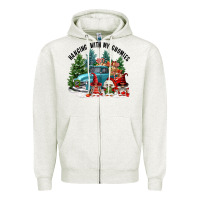 Hanging With My Gnomies Zipper Hoodie | Teevron