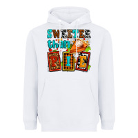 White sweeter than pie with pumpkin pie Heavyweight Hoodie - AdoDesignShop