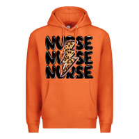 Carrot nurse lightning bolt Premium Hoodie - MaliasSmallBusiness