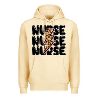 Pina Colada nurse lightning bolt Premium Hoodie - MaliasSmallBusiness