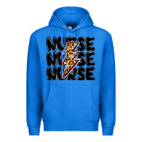 True Royal nurse lightning bolt Premium Hoodie - MaliasSmallBusiness