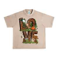 French Oak love camping Urban Heavy Tee - texasbilliewilder