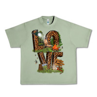 Oil Green love camping Urban Heavy Tee - texasbilliewilder