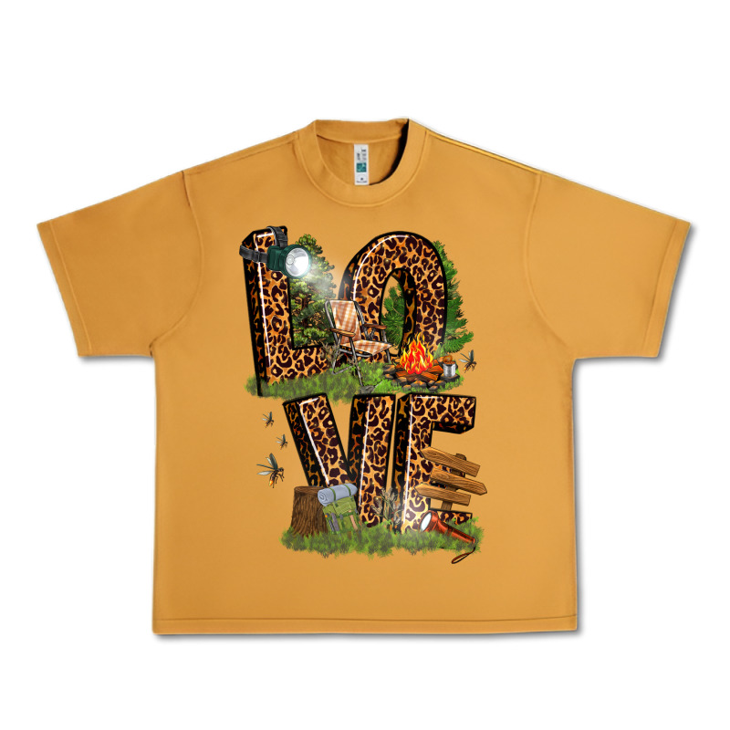 Love Camping Urban Heavy Tee by texasbilliewilder | Teevron
