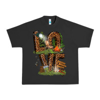 Pigment Black love camping Urban Heavy Tee - texasbilliewilder