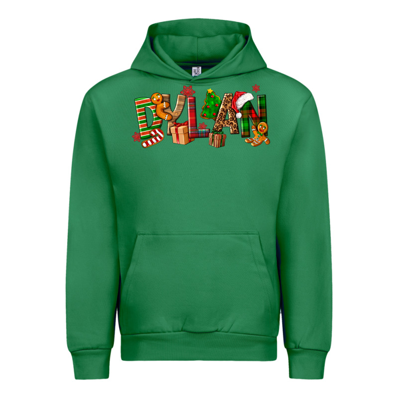Personalized Christmas Themed Urban Hoodie by NancyCooperArtShop | Teevron