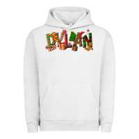 Pigment Lunar Rock Personalized Christmas Themed Urban Hoodie - NancyCooperArtShop