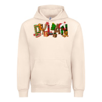 Sandshell Personalized Christmas Themed Urban Hoodie - NancyCooperArtShop