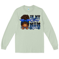 Matcha in my cheer mom era afro messy bun Long Sleeve Tee - texasbilliewilder