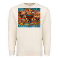 Sandshell saddle horseshoe leopard sunflower Premium Sweatshirt - Artiststas