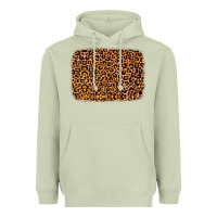 Matcha leopard glitter background Heavyweight Hoodie - JahusDesignShop