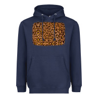 Navy leopard glitter background Heavyweight Hoodie - JahusDesignShop