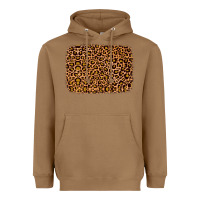 Toasted Coconut leopard glitter background Heavyweight Hoodie - JahusDesignShop