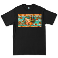 Black Fall coop animals pumpkin Premium Tee - Artiststas