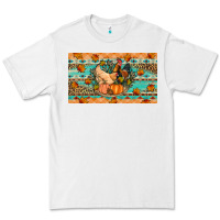 White Fall coop animals pumpkin Premium Tee - Artiststas