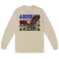 Mushroom america america america america Long Sleeve Tee - Zillion Design Studio