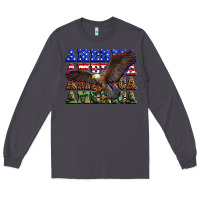 Smoke america america america america Long Sleeve Tee - Zillion Design Studio