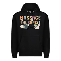 Black massage therapist life Premium Hoodie - MaliasSmallBusiness