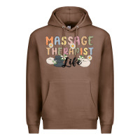 Chestnut massage therapist life Premium Hoodie - MaliasSmallBusiness