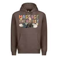 Coffee massage therapist life Premium Hoodie - MaliasSmallBusiness