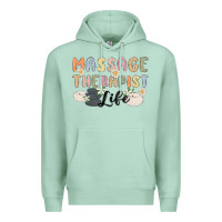 Seafoam massage therapist life Premium Hoodie - MaliasSmallBusiness